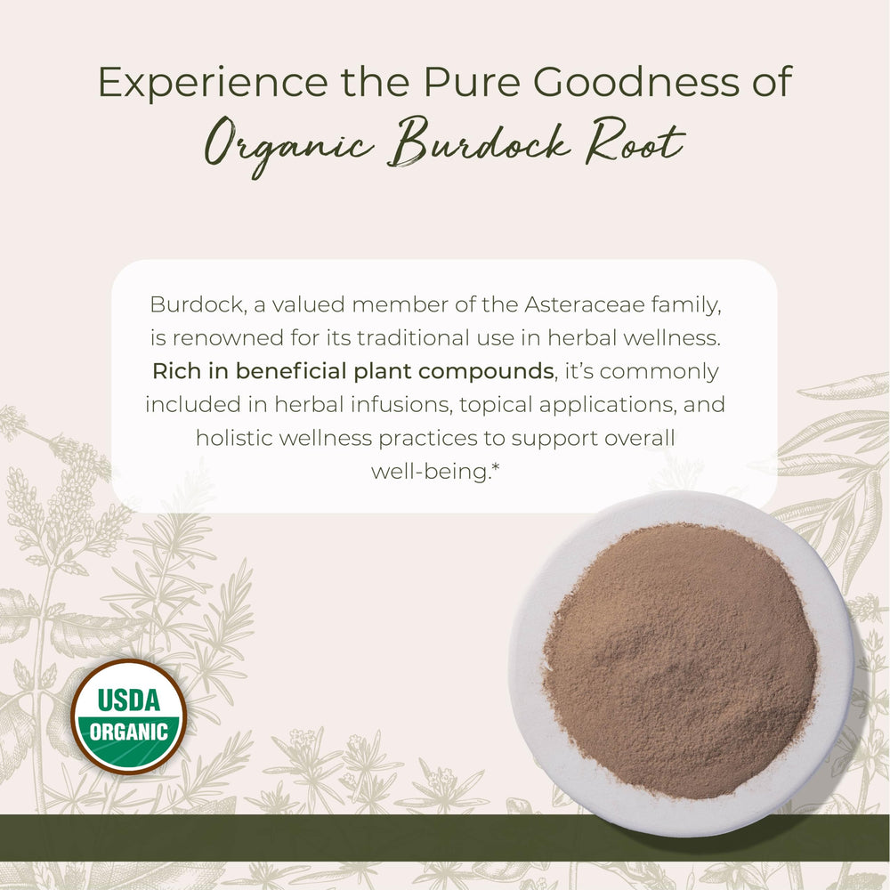 Burdock Root Powder, 1 Pound