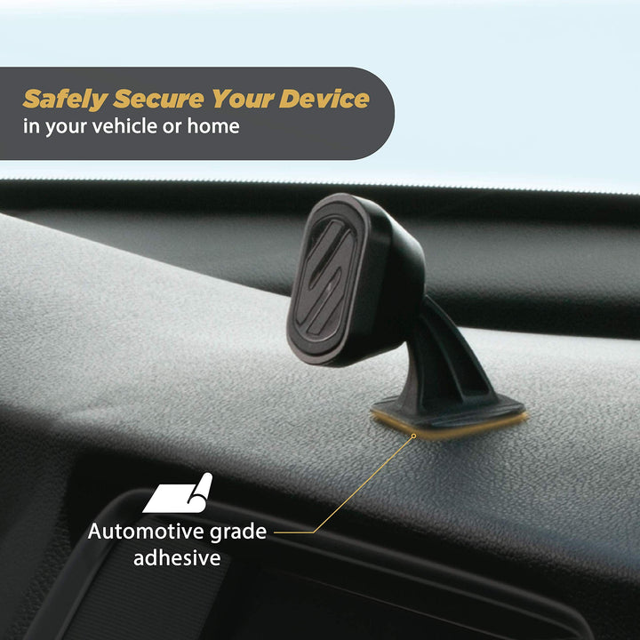 MMD-2PKXCES0 MagicMount Select Universal Magnetic Phone, GPS Horizontal Dashboard Phone Holder for Car, Home or Office, Black (Pack of 2)