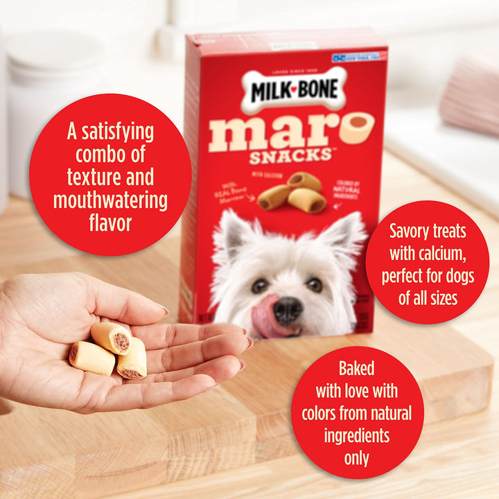 MaroSnacks Small Dog Treats With Bone Marrow, 40 Ounce Container