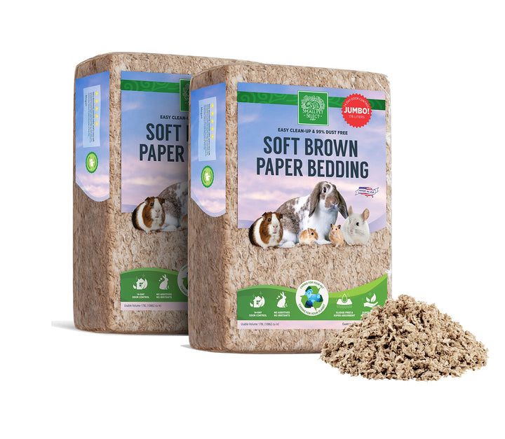 Natural Paper Bedding, Jumbo 178L, 2-pack