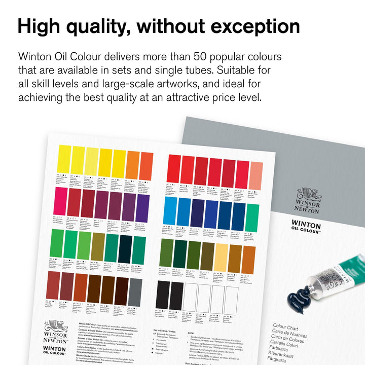 Winsor & Newton Winton Oil Color, 200ml (6.75-oz) Tube, Burnt Sienna
