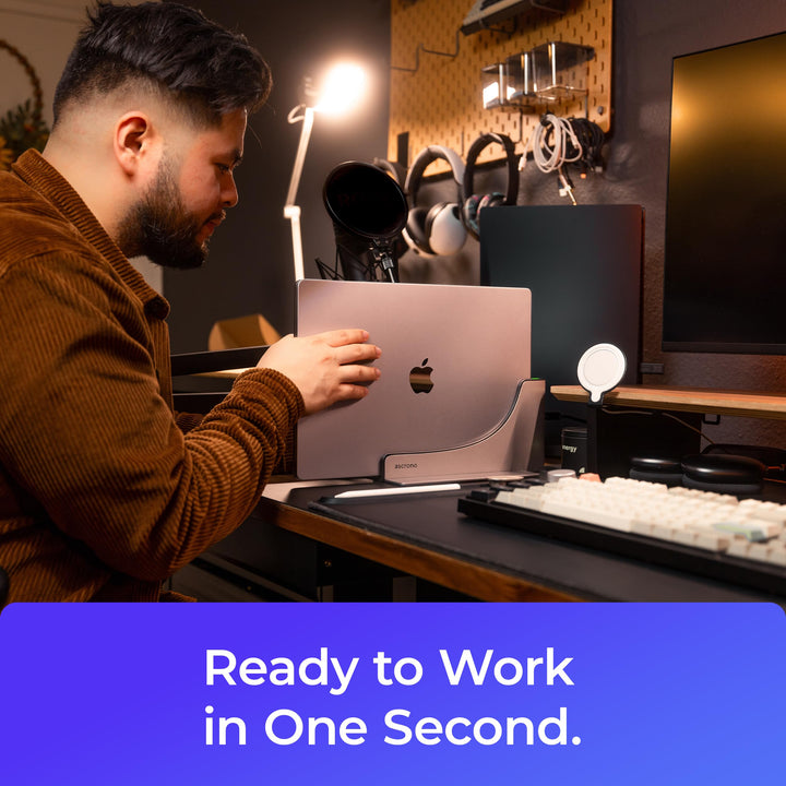 Dock for 13 15 16 MacBook Pro - Docking Station - Connect w/Two Thunderbolt 4 USB-C Ports - Mac Docking Station Hub for MacBook Pro 13, 15, 16 (2016-2020, 13 M1 & M2 2022) with Touch Bar