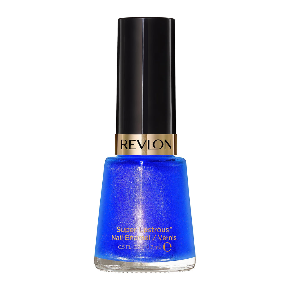 Nail Enamel, Chip Resistant Nail Polish, Glossy Shine Finish, In Blue/Green, 495 Sultry, 0.5 Fluid Ounces
