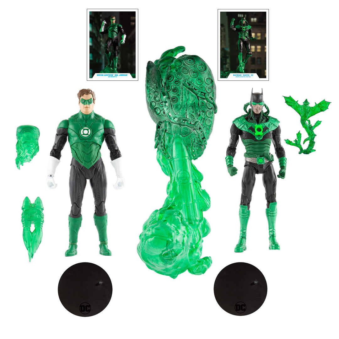 DC Multiverse Green Lantern (Hal Jordan) vs. Dawnbreaker 7 Action Figure Multipack