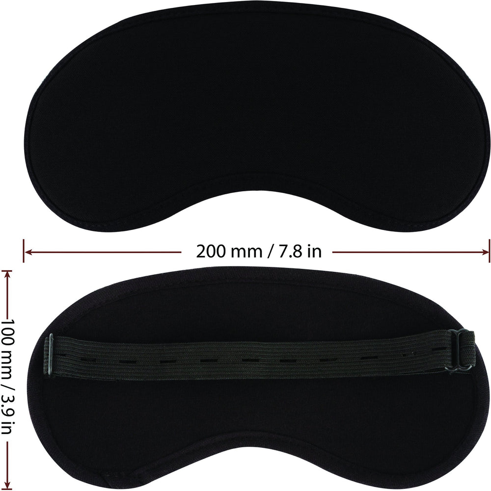 Sleep mask Sleeping mask for Women Men Eye mask for Sleeping (Black)
