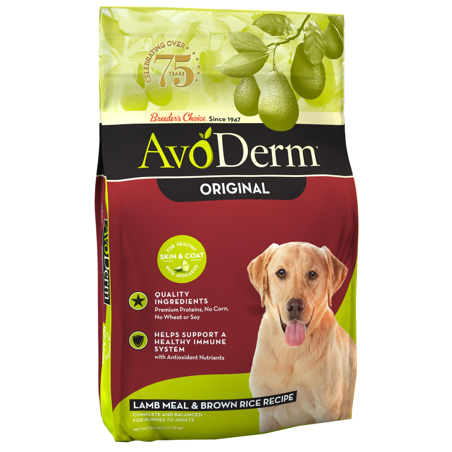 Natural Lamb Meal & Brown Rice Recipe Dry Dog Food, For Allergy Support, 26 lb