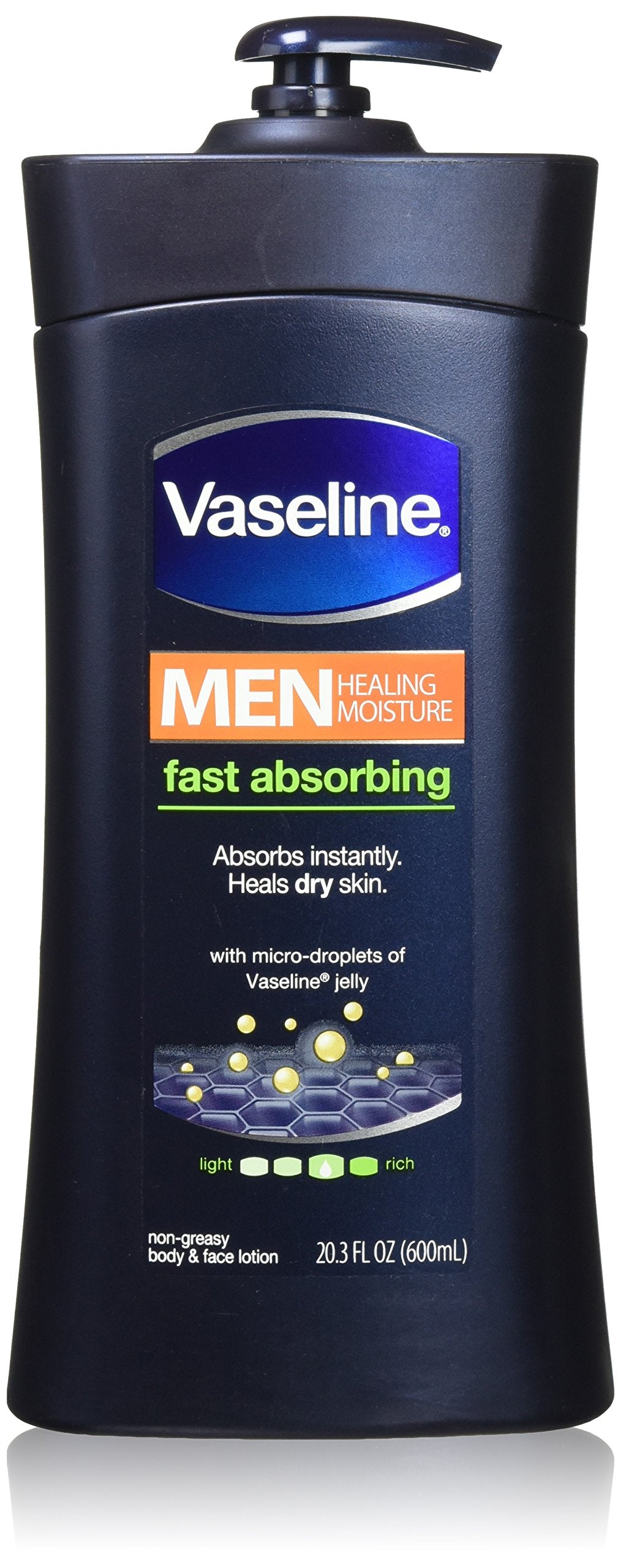 Men Body and Face Lotion , 20.3 Ounce Bottle(Pack of 2)