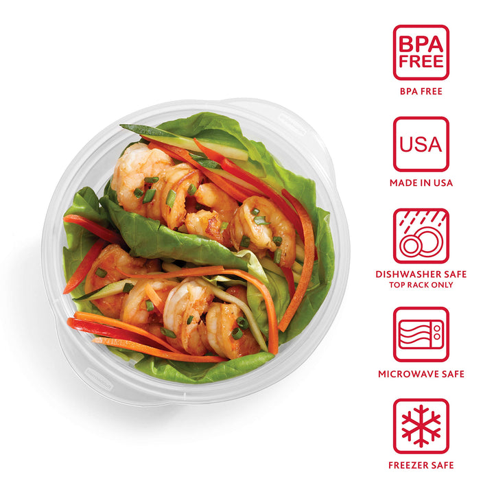 TakeAlongs Food Storage Containers, Set of 26, Clear