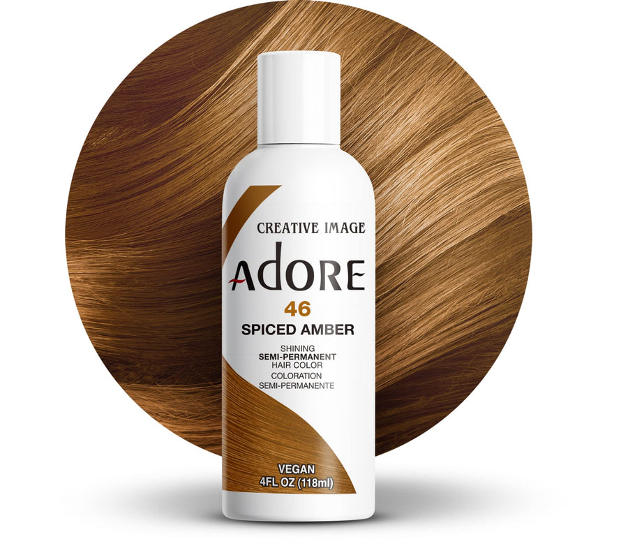 Shining Semi Permanent Hair Colour, 46 Spiced Amber