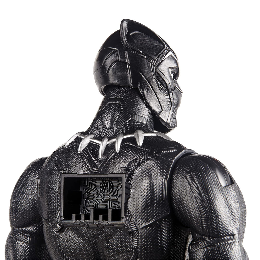 Marvel Titan Hero Series Black Panther Action Figure, 12-Inch Toy, Inspired by Marvel Universe, for Kids Ages 4 and Up