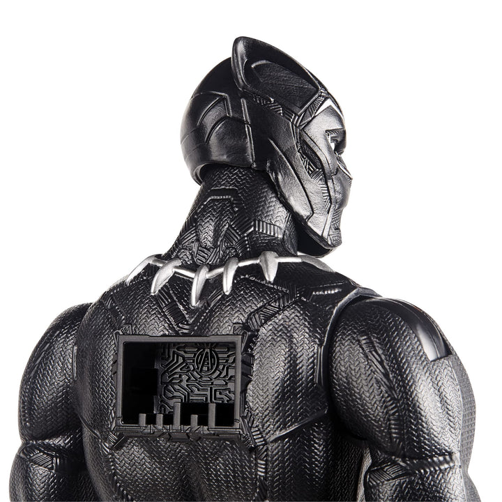 Marvel Titan Hero Series Black Panther Action Figure, 12-Inch Toy, Inspired by Marvel Universe, for Kids Ages 4 and Up