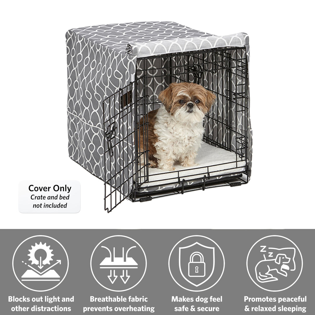 Dog Crate Cover, Privacy Dog Crate Cover Fits Midwest Dog Crates, Machine Wash & Dry