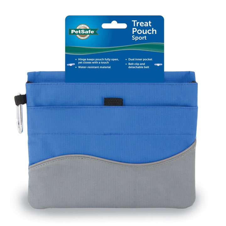 Treat Pouch Sport- Durable, Convenient Dog Training Accessory, Cadet Blue
