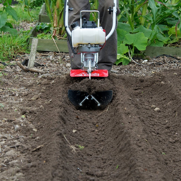 3333 Power Tiller Plow Attachment for Gardening, Black
