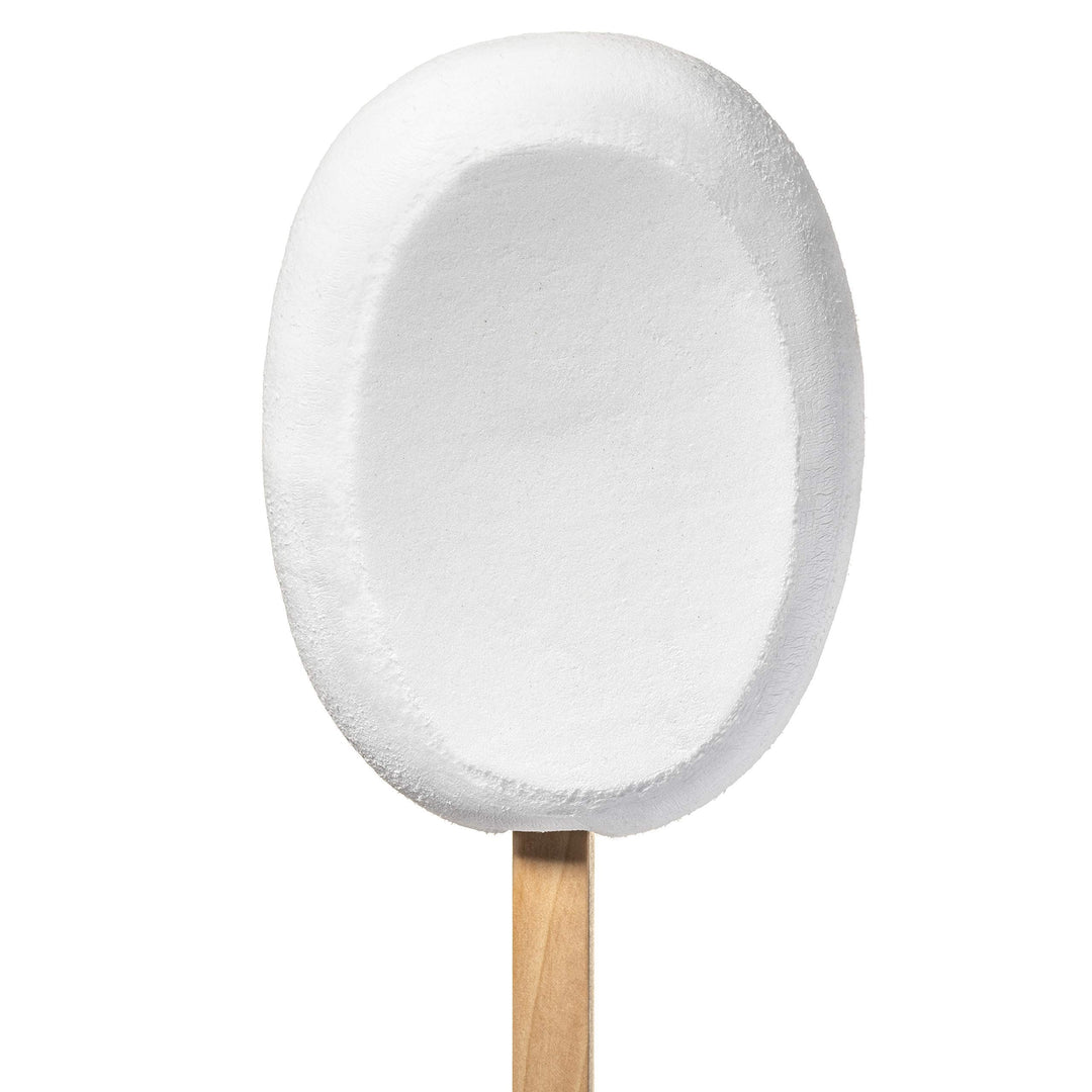 Lotion Applicator for Your Back, Legs, Feet - Long Curved Easy Reach Wooden Handle Body Brush for Suntan, Sunless Self Tanning, Skin Cream, Acne, Body Wash - Men and Women