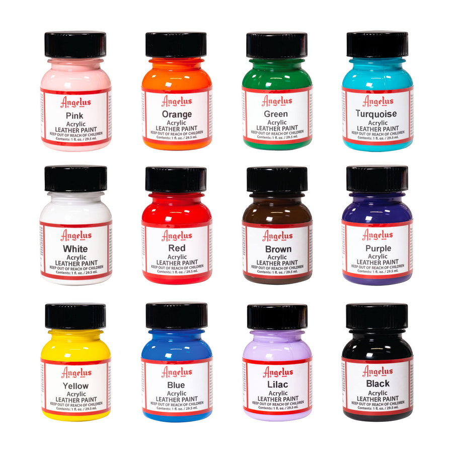 Acrylic Leather Paint Starter Kit