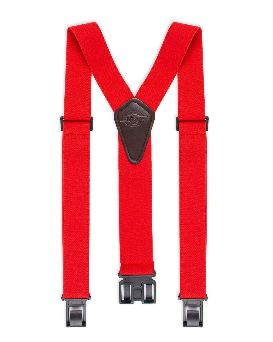 Men's Perry Suspender, Red, One Size