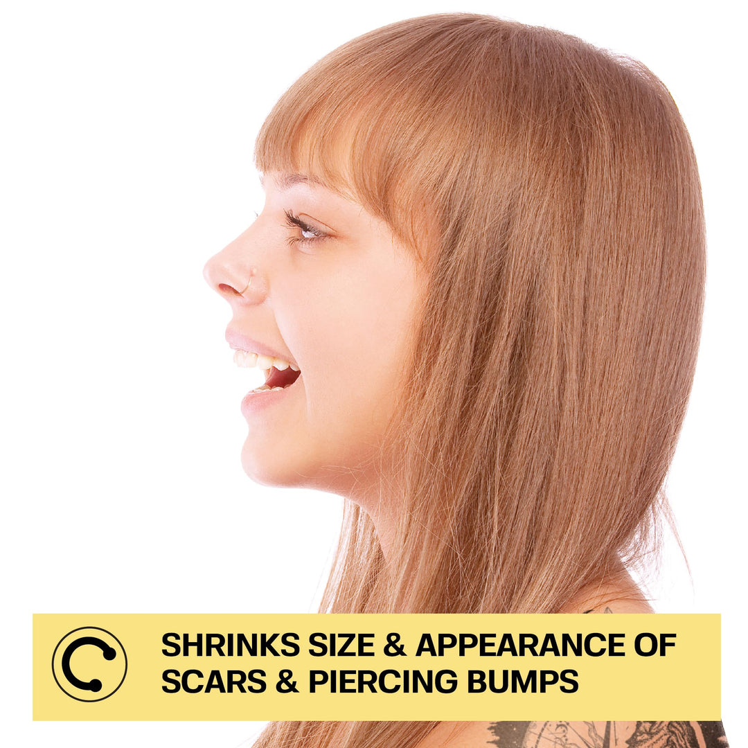 Piercing Bump Solution & Keloid Bump Removal | Soothing Piercing Aftercare for Piercing Bumps & Keloid Scar Removal | Ear & Nose Keloid Bumps Piercing Aftercare Solution Oil | 0.5 oz