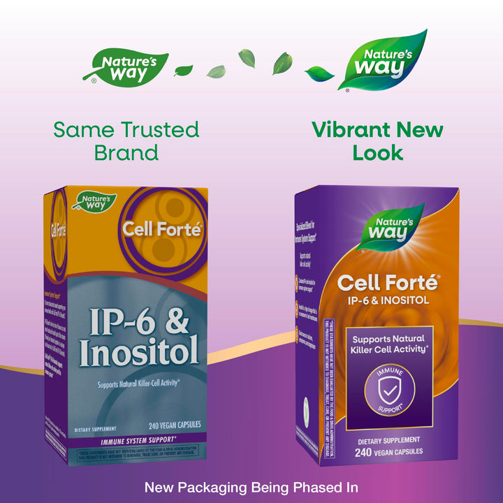 NATURE'S WAY Enzymatic Therapy Cell Forte W/Ip-6, 240 Capsules