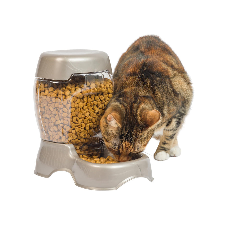 Pet Cafe Feeder Dog and Cat Feeder Pearlescent Colors 3 Sizes, Made in USA