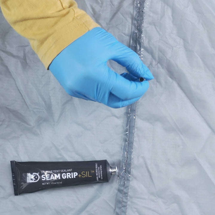 Seam Grip SIL Silicone Sealant for Silnylon Tents and Tarps, Clear, 1.5 oz (10440)