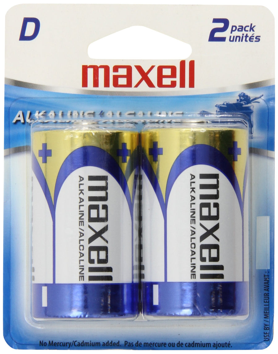 723020 Alkaline Battery D Cell 2-Pack