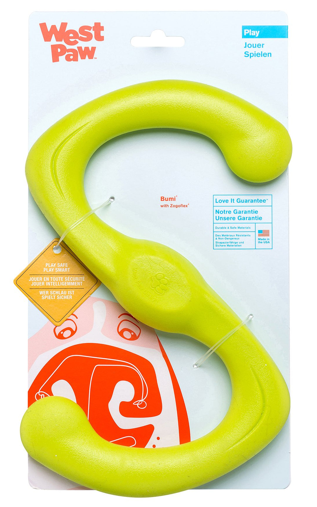 Zogoflex West Paw Design Bumi Dog Toy