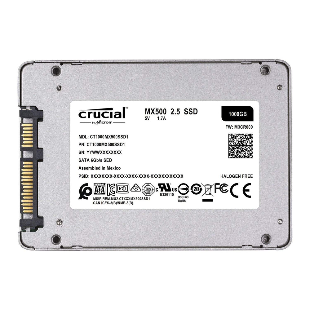 MX500 1TB 3D NAND SATA 2.5 Inch Internal SSD, up to 560MB/s - CT1000MX500SSD1(Z)
