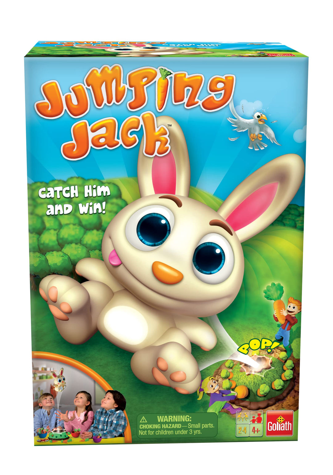 Jumping Jack Game — Pull Out a Carrot and Watch Jack Jump