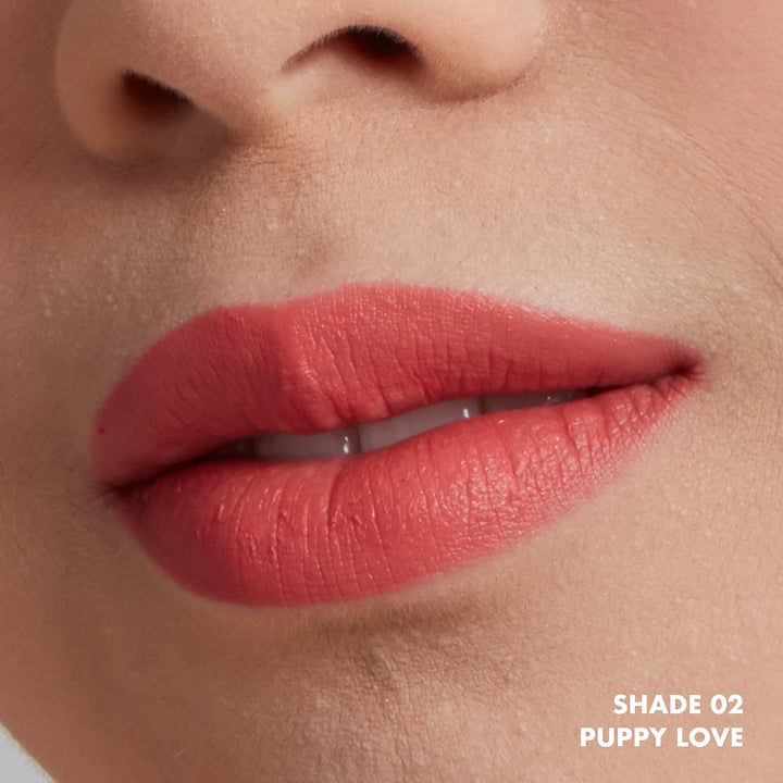 PROFESSIONAL MAKEUP Powder Puff Lippie Lip Cream, Matte Finish, 0.4 Ounce - Puppy Love