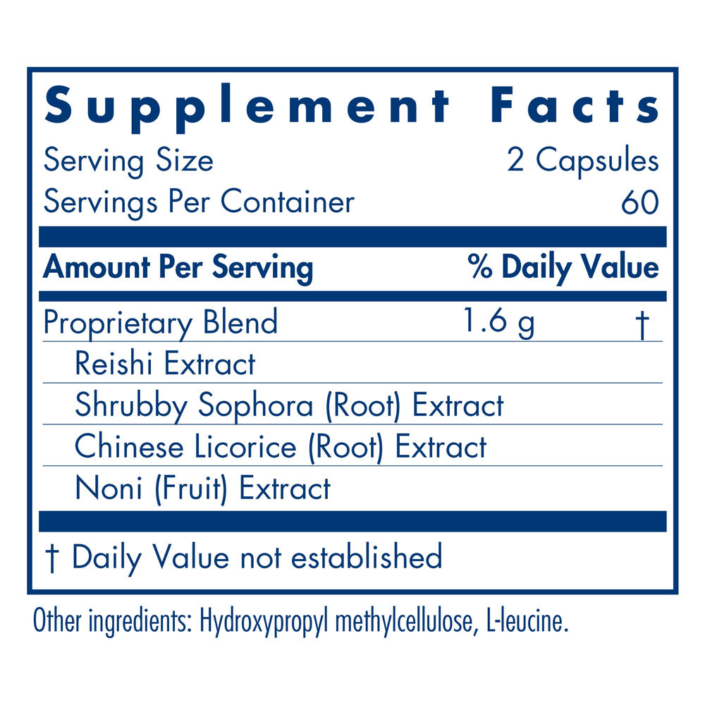 PhytoCort Supplement - Respiratory Support, Lung Health, Lung Detox, Lung Cleanse, Healthy Breathing, Herbal Support, Reishi, Licorice, Noni, Vegetarian Capsules - 120 Count