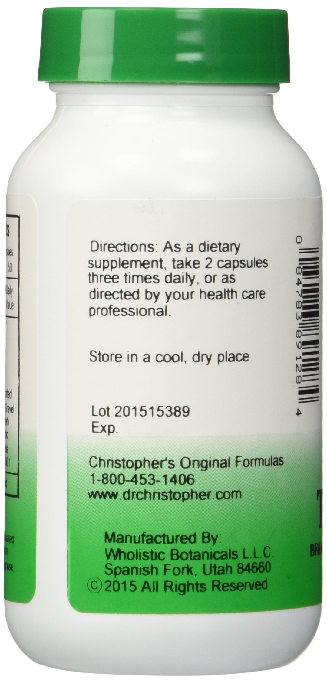 Dr. Christophers Formulas Complete Tissue and Bone 100 X 2