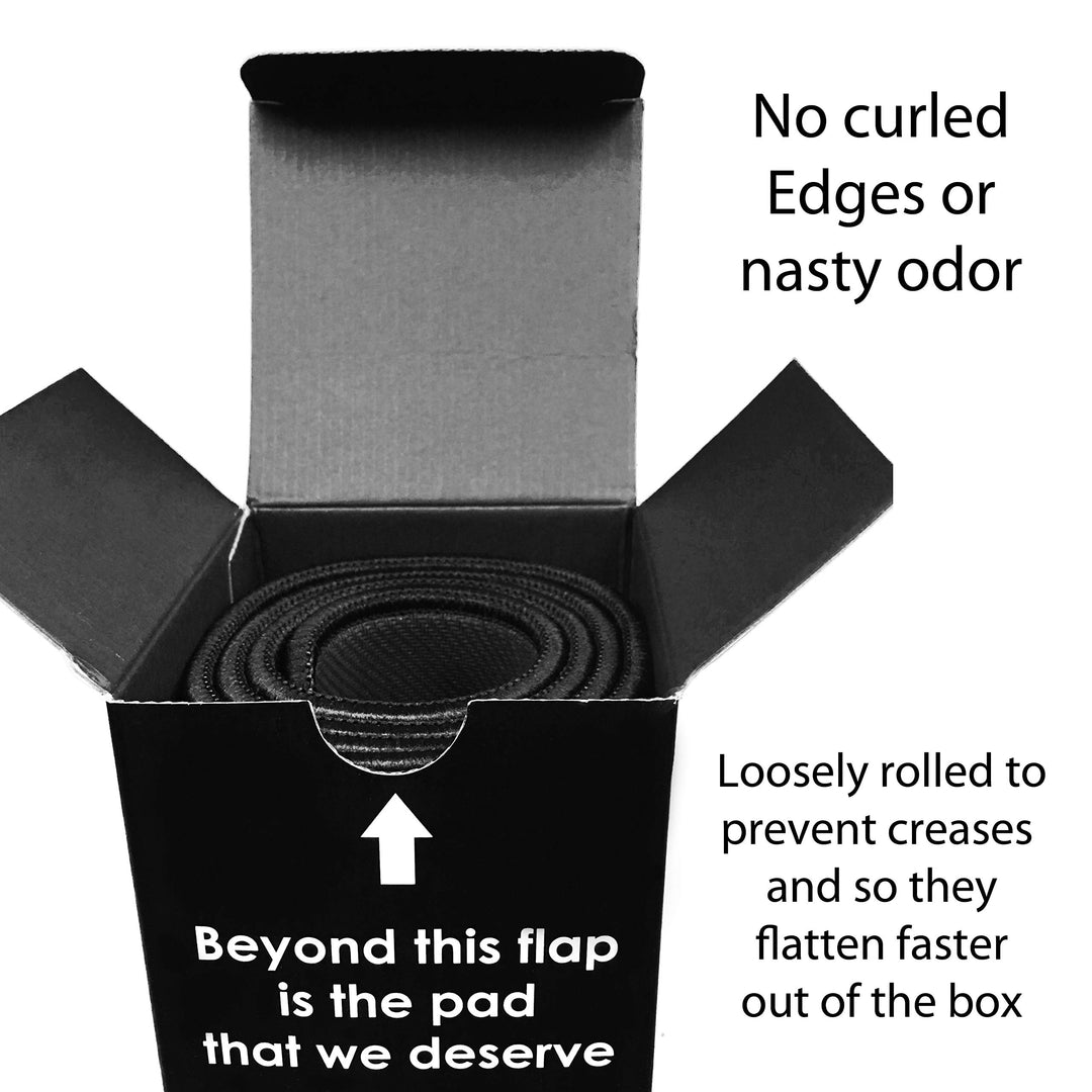 Gaming Mouse Pad (5mm) Massive 46 inch | 46x17.3x0.20 Extra Thick | Black | Stitched Edge, Large Washable Desk Mat