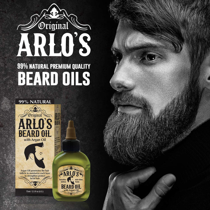 Arlo's Beard Oil with Tea Tree Oil, 2.5 Fluid Ounce