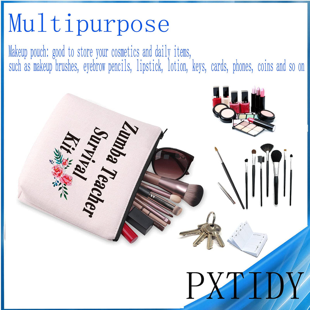 Zumba Teacher Survival Kit Makeup Bag Zumba Teacher Gift Dance Teacher Gift Teacher Bag (Zumba Teacher)