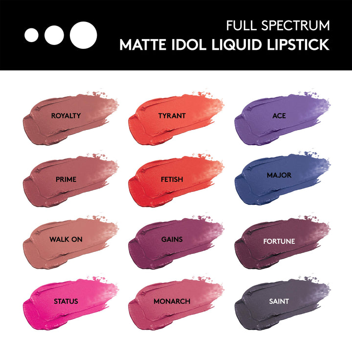 Full Spectrum Matte Idol- Liquid Lipstick Gains
