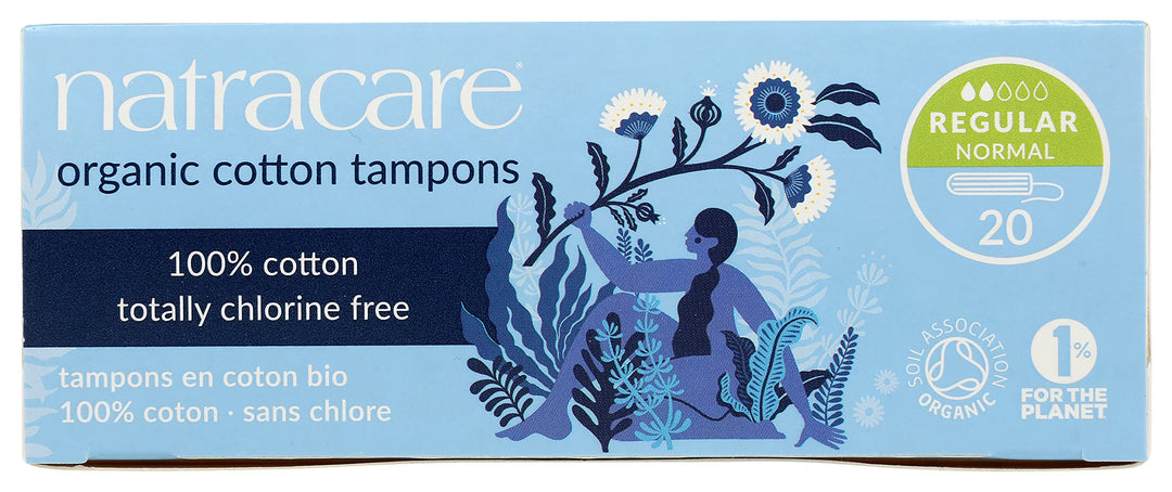 Cotton Tampon w, out Applicator Regular 20 Ct.