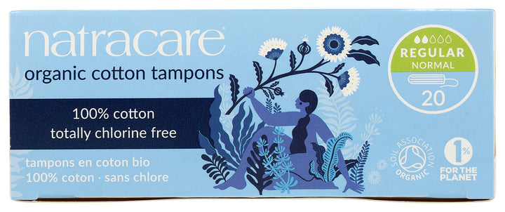 Cotton Tampon w, out Applicator Regular 20 Ct.