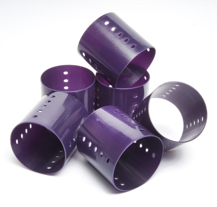 Magnetic Rollers Pack of 6 Hair Rollers for Women and Girls Diameter 3 Inch Purple, 6 Count (Pack of 1)