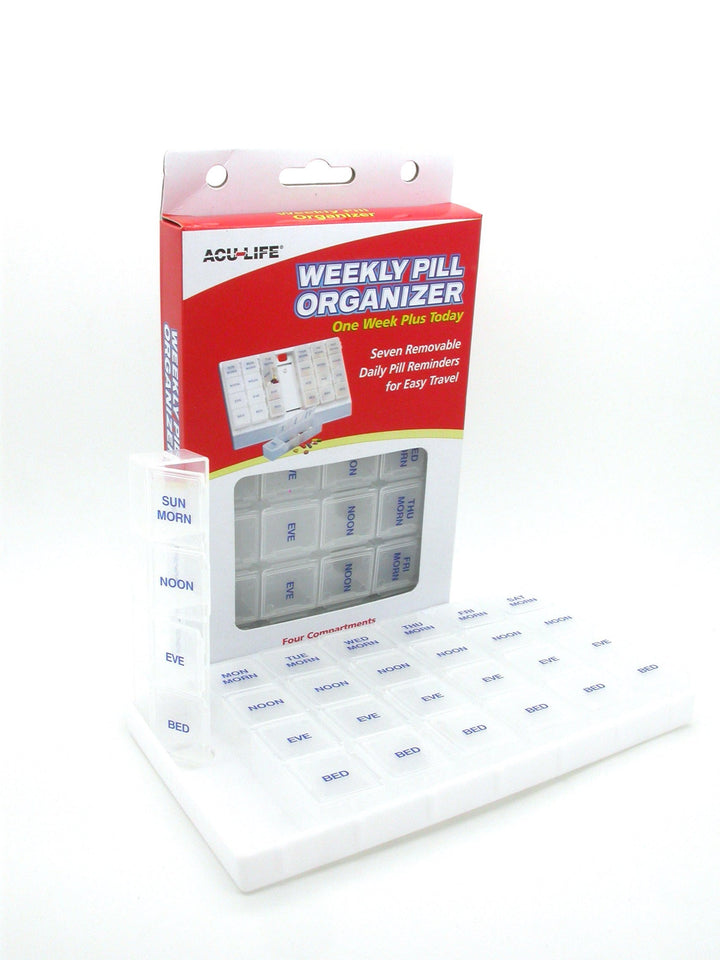 One Week Plus Today Pill Organizer (Colors may vary)