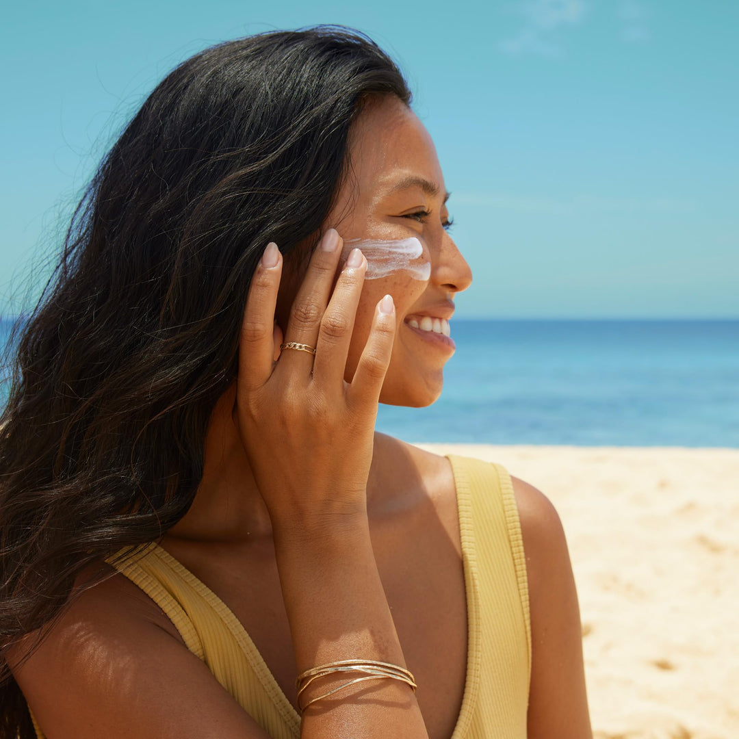 Original SPF 50 Sunscreen Face Lotion | Broad Spectrum Moisturizing Facial Sunblock with Vitamin E | Oil Free | Hawaii 104 Act Compliant (Octinoxate & Oxybenzone Free) | Travel Friendly | 3 oz