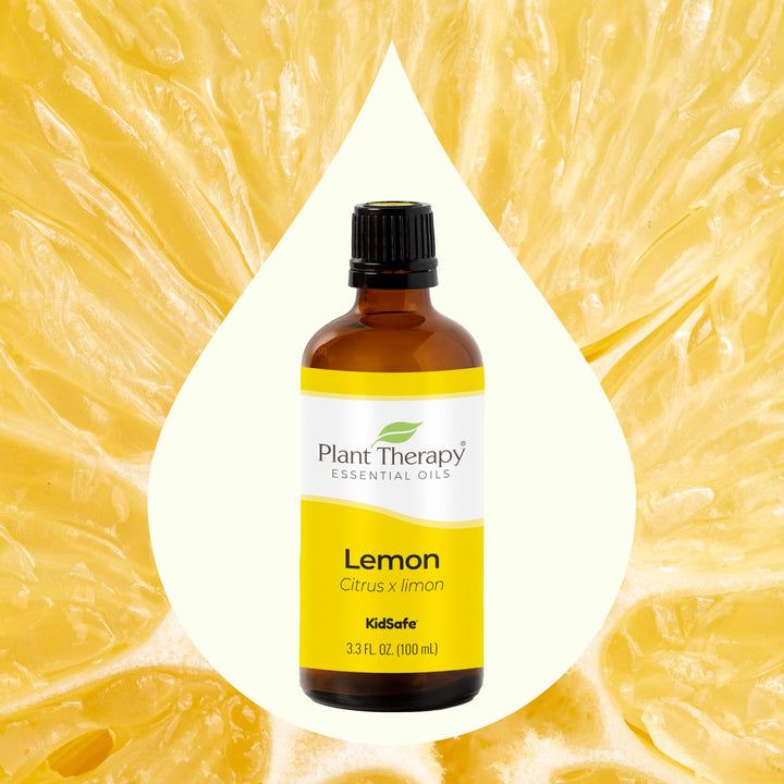 Lemon Essential Oil 100 mL (3.3 oz) 100% Pure, Undiluted, Natural Aromatherapy, Therapeutic Grade