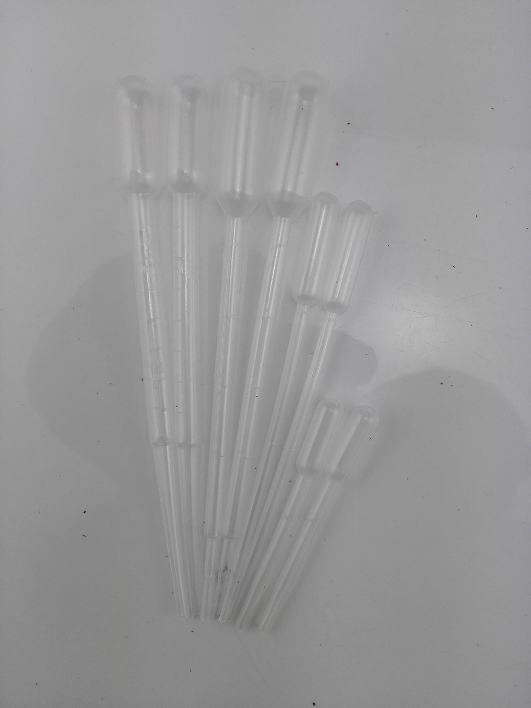 ® 40PCS 4 Size(2ml,1ml,0.5ml,0.2ml) Graduated Pipettes Dropper Polyethylene