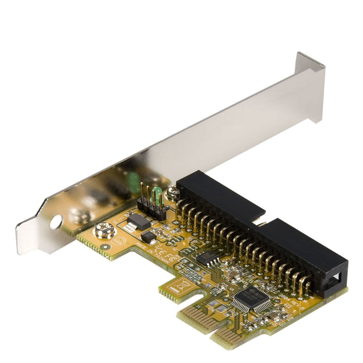 1 Port PCI Express IDE Controller Adapter Card - Storage Controller - ATA - 133 MBps - PCIe x1, TAA (PEX2IDE)