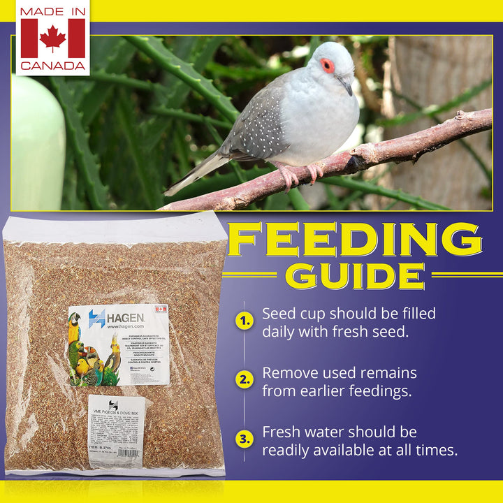 Pigeon & Dove Seed, Nutritionally Complete Bird Food 25 Pound (Pack of 1)