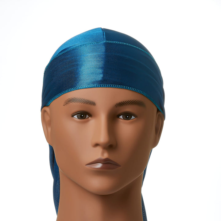RED Power Wave Silky Satin Durag Extra Long Tails