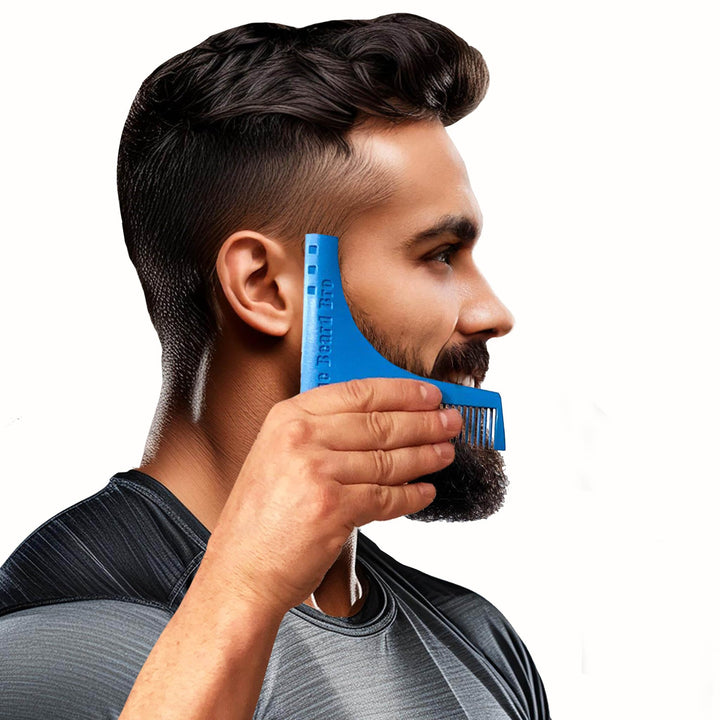 The - 7 Tools in 1 Professional Beard Shaping Tool For Perfect Lines and Symmetry- THE FIRST & ORIGINAL