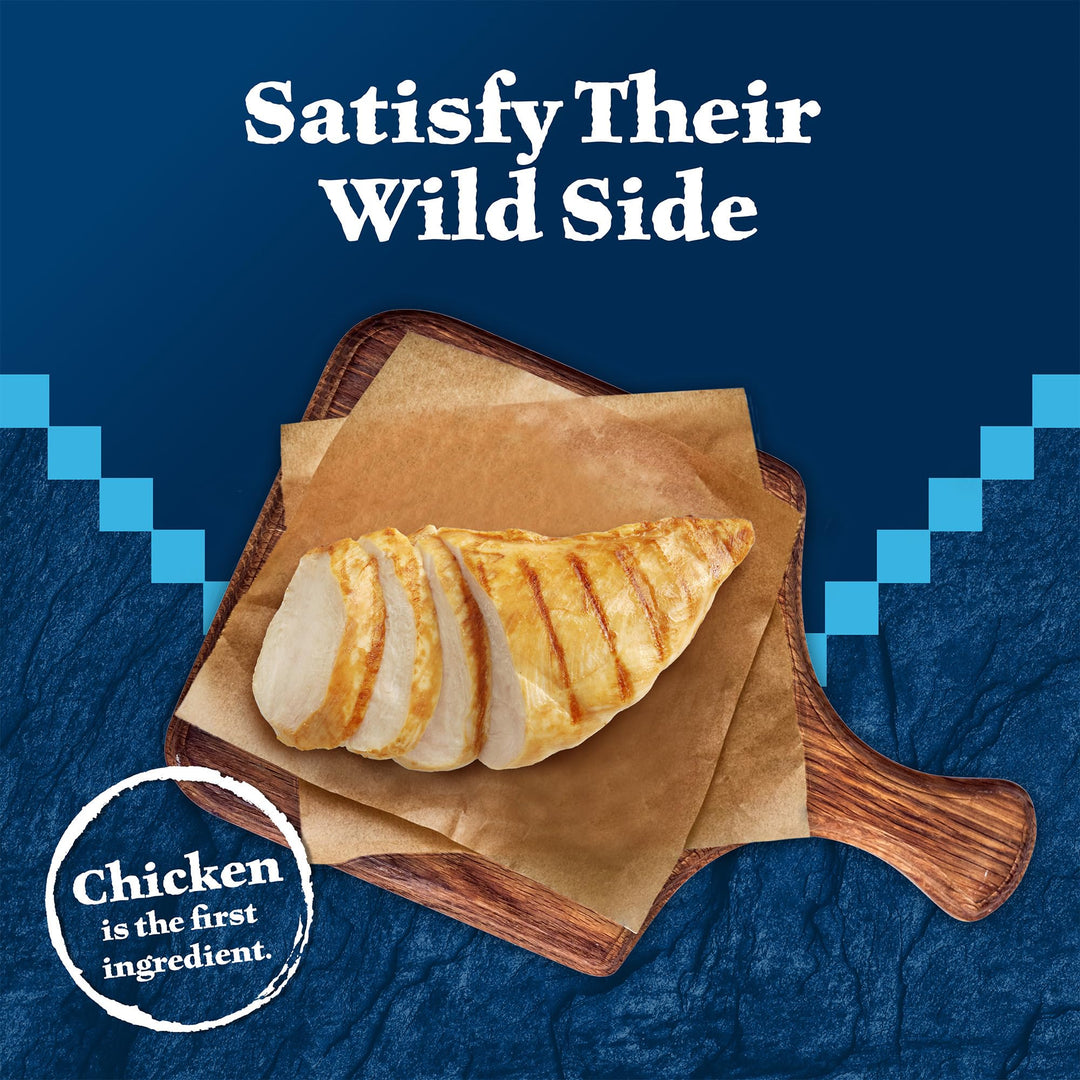 Wilderness Soft Cat Treats, Grain-Free and Protein-Rich, Great for Training, Chicken & Turkey Recipe, 2-oz. Bag