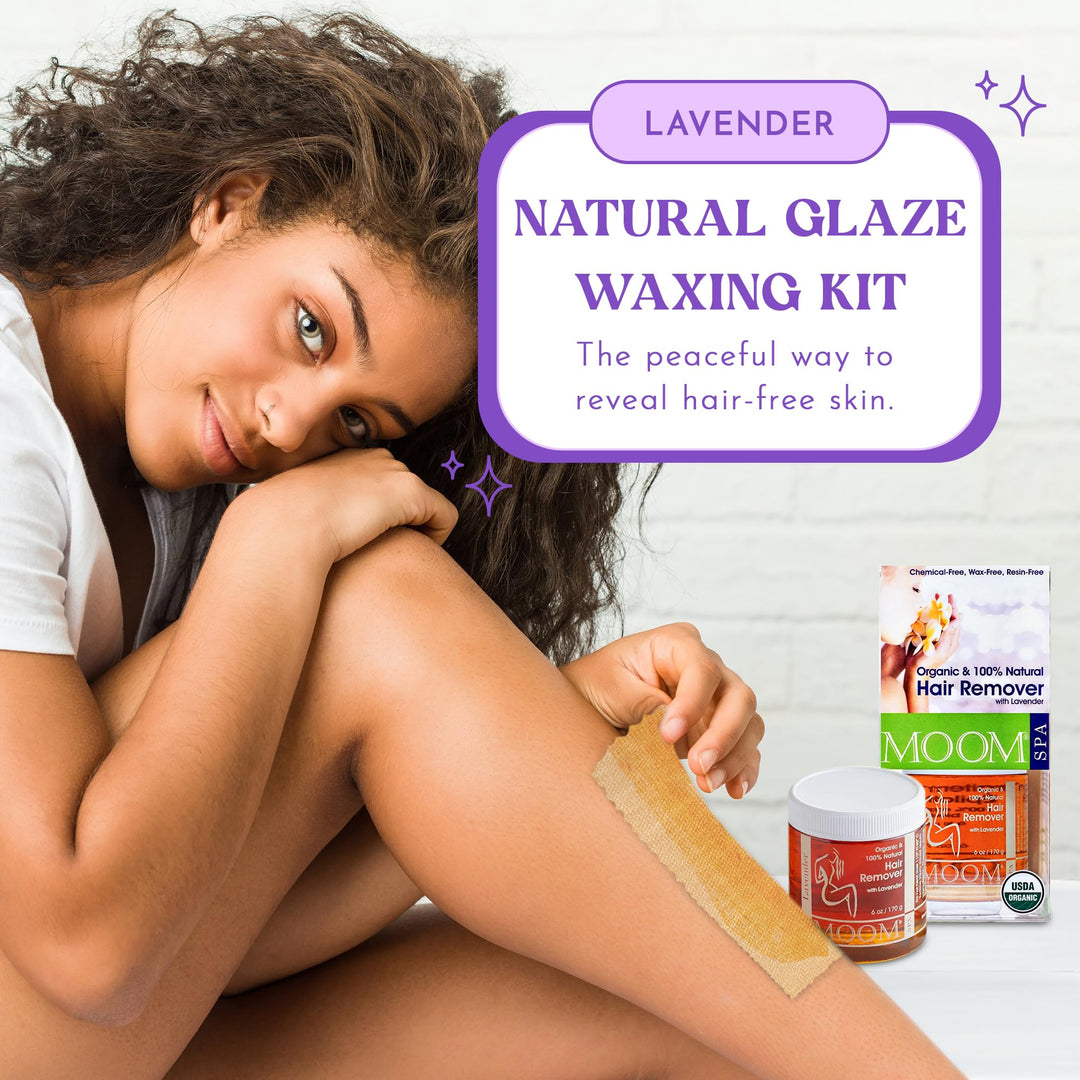 Organic Hair Removal Kit With Lavender Spa Formula 1 Kit