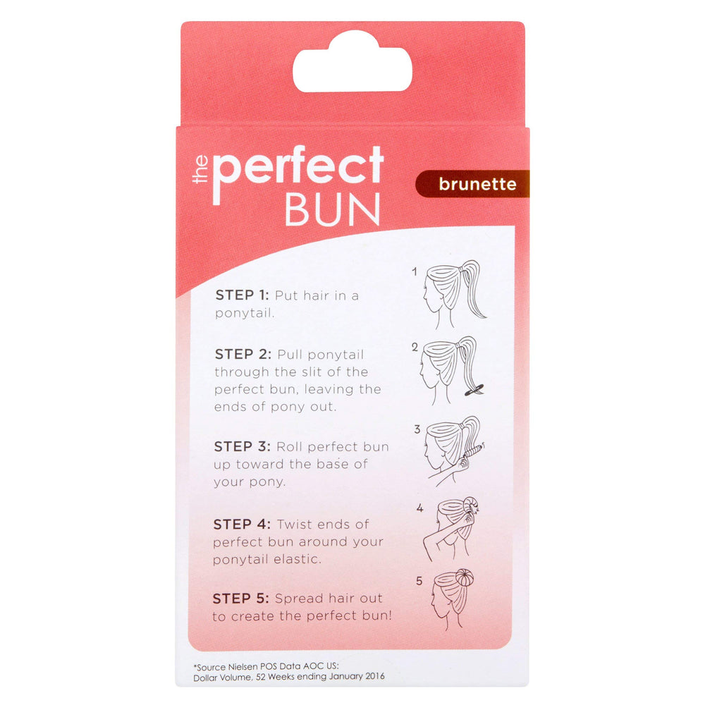SB1W1BRA The Perfect Bun, Brunette